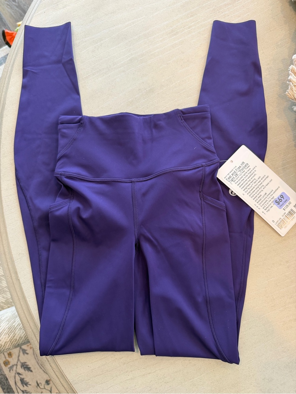 lululemon athletica Purple High-Rise Leggings